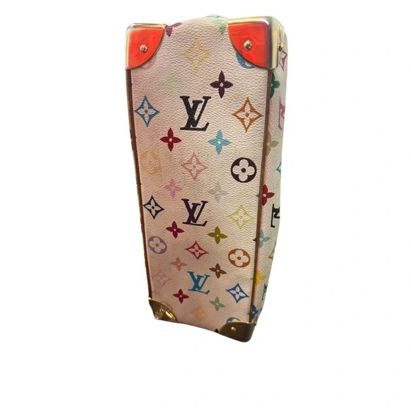 Louis Vuitton White Multicolor murakami Trouville PM - Picture 14 of 16